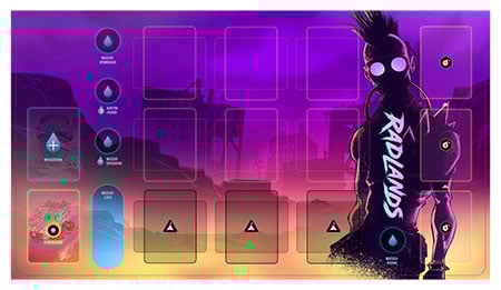 Radlands - Spielmatte lila Radlands - Spielmatte lila