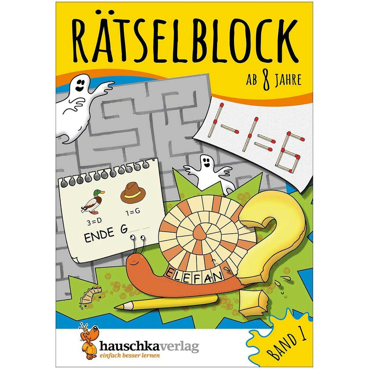 Rätselblock – Rätselspaß für Kinder ab 8 Jahre Bd 1