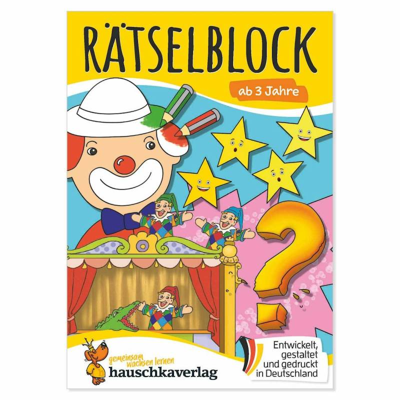 Rätselblock ab 3 Jahre Band 1 Rätselblock ab 3 Jahre Band 1