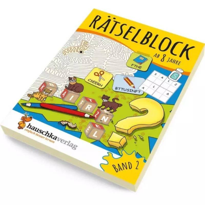 Rätselblock ab 8 Jahre Rätselblock ab 8 Jahre