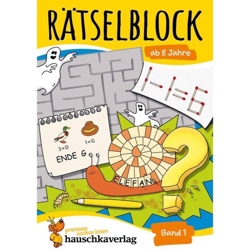 Rätselblock ab 8 Jahre Rätselblock ab 8 Jahre