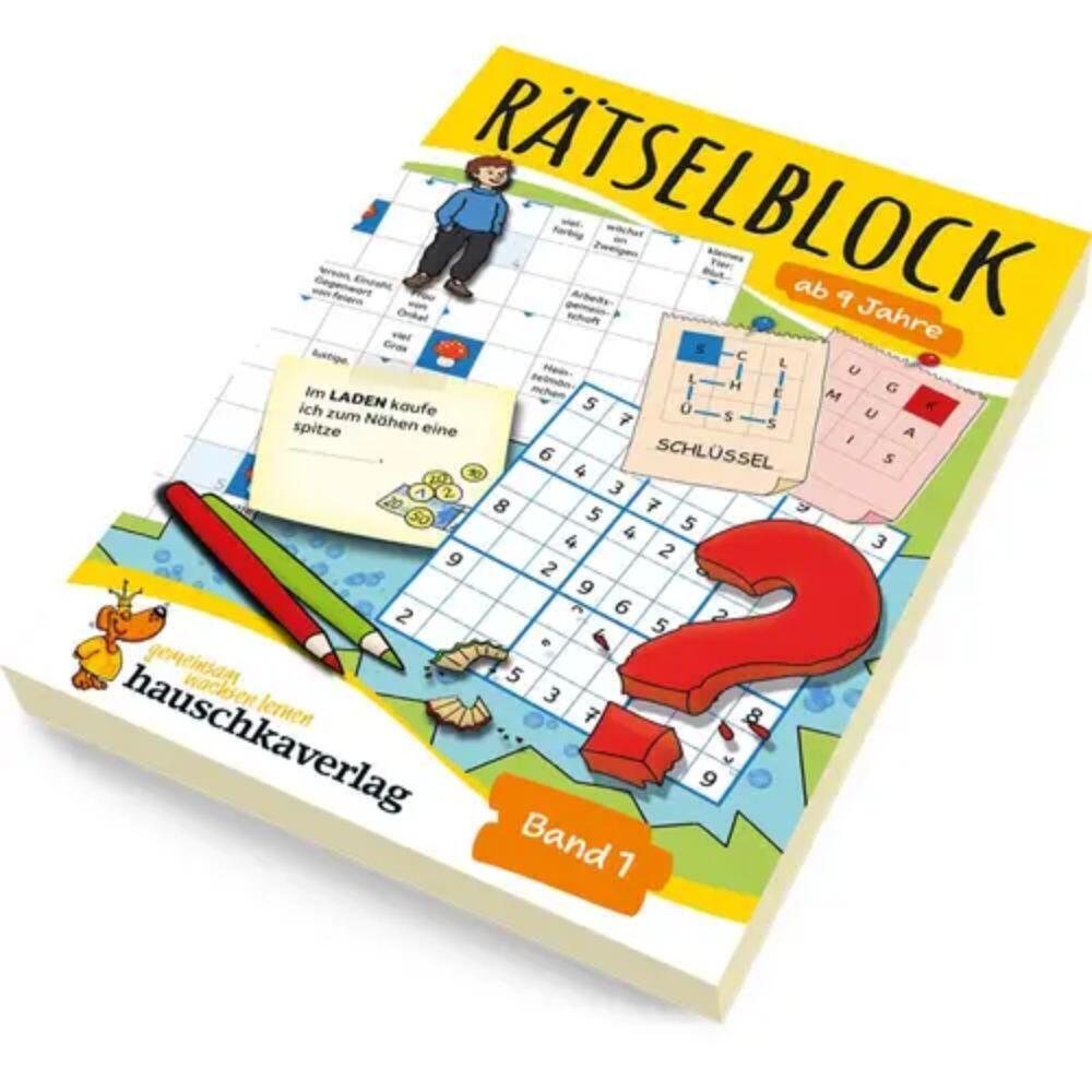Rätselblock ab 9 Jahre Rätselblock ab 9 Jahre