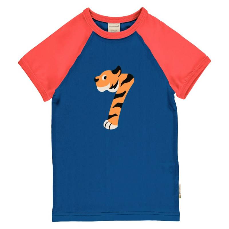 Raglanshirt kurzarm 7 Jahre Tiger 122/128