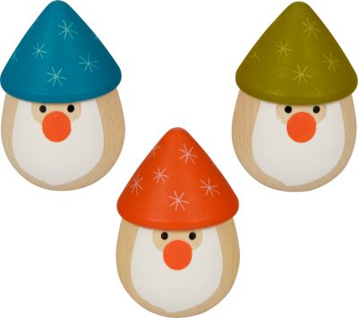 Rassel-Ei Santa - Wintertiere im Weihnachtswald Rassel-Ei Santa - Wintertiere im Weihnachtswald