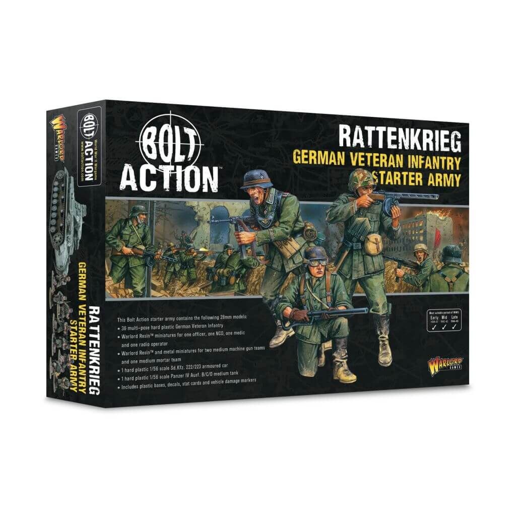 Rattenkrieg Deutsche Veteranen-Infanterie Starter Armee