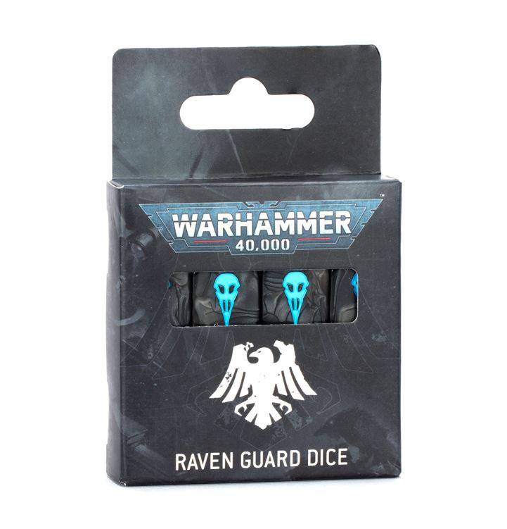 Raven Guard Dice Set 16 Würfel Games Workshop Warhammer 40k Raben Würfel
