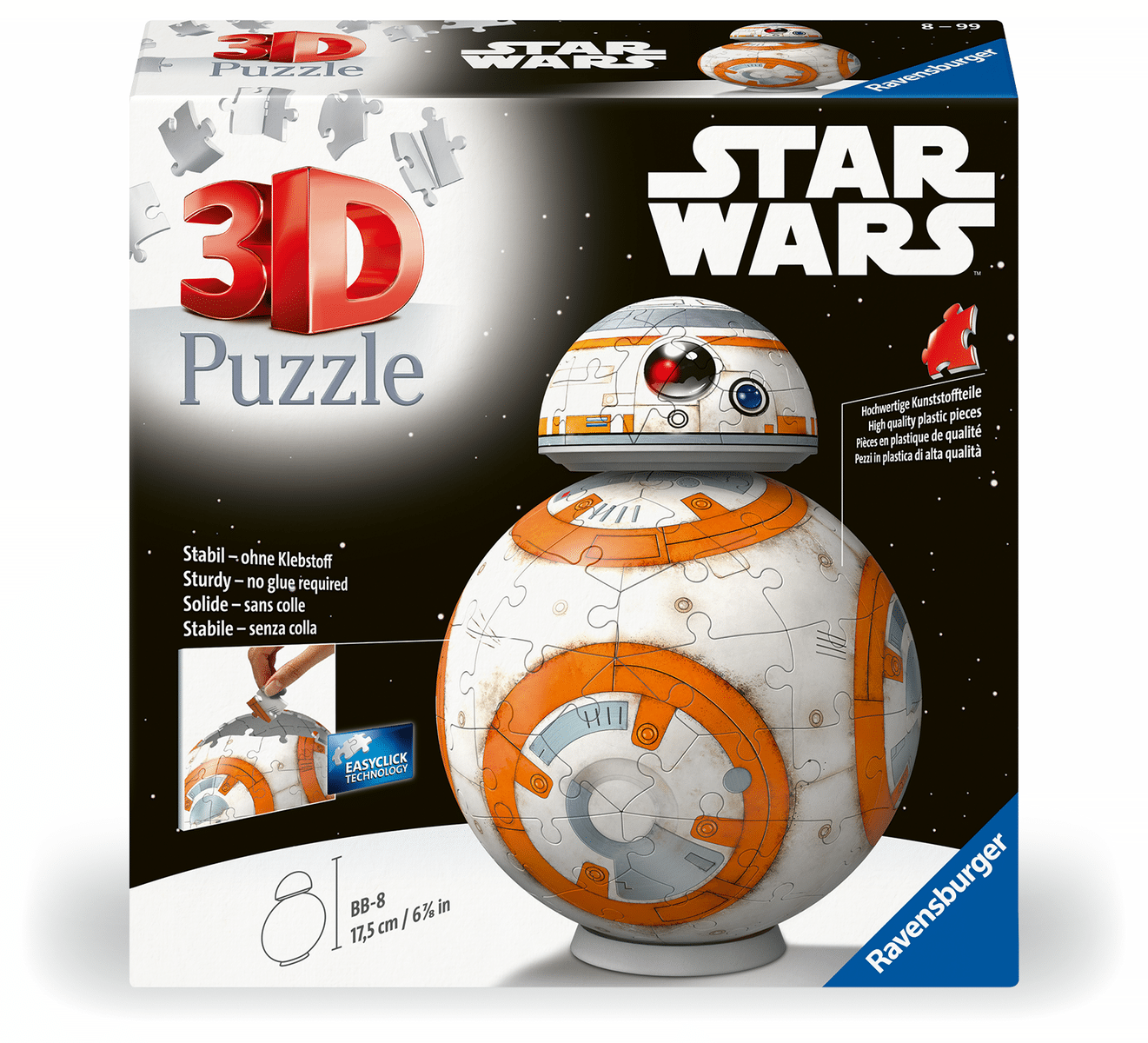 Ravensburger - 3D Puzzle Star Wars BB-8