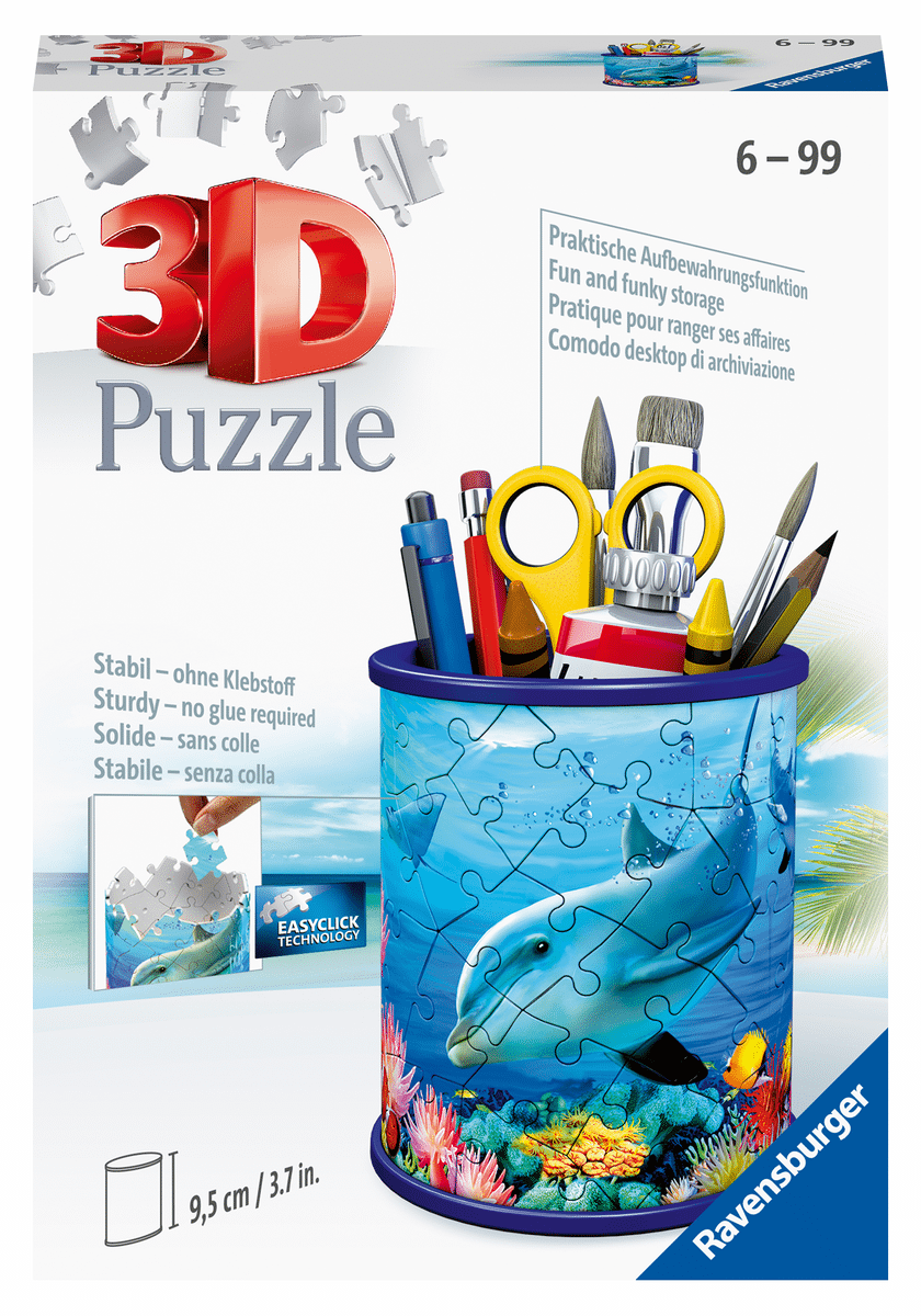 Ravensburger - 3D Puzzle Utensilo Unerwasserwelt