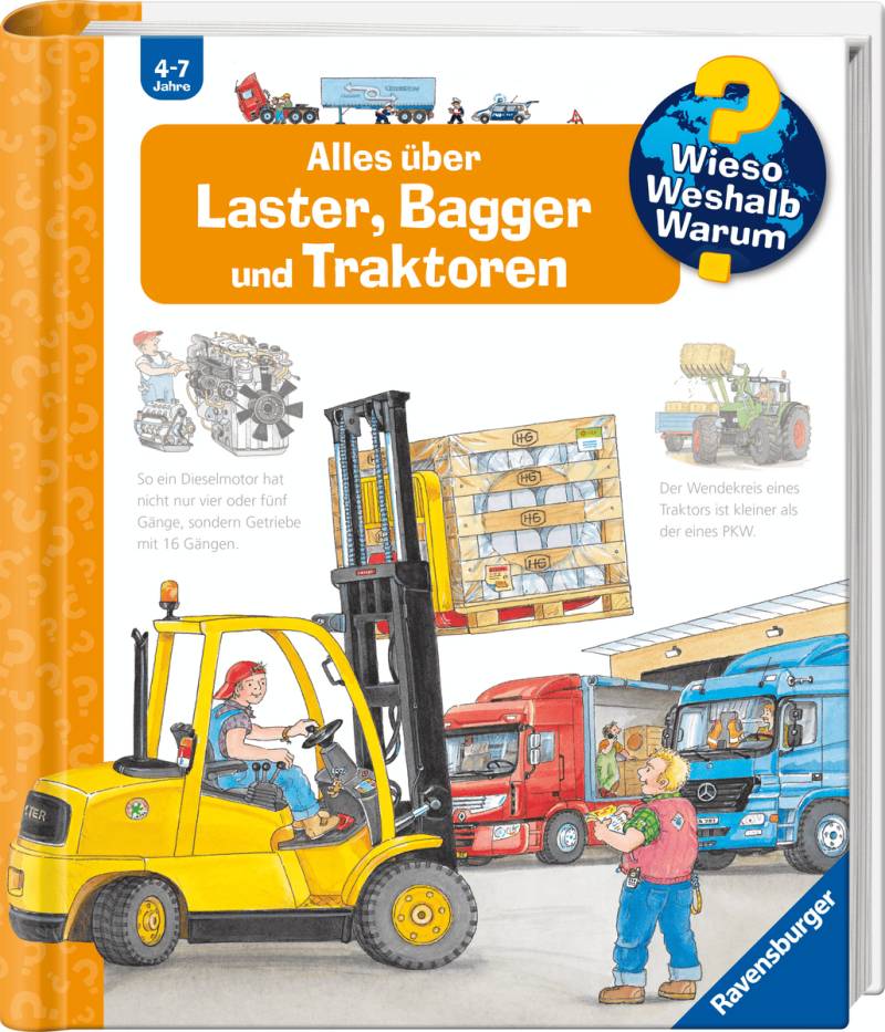 Ravensburger - Alles über Laster, Bagger und Traktoren Ravensburger - Alles über Laster, Bagger und Traktoren