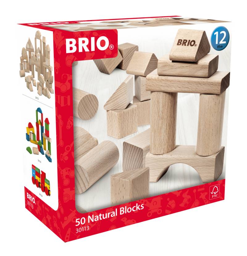 Ravensburger - BRIO Natur Holzbausteine Ravensburger - BRIO Natur Holzbausteine