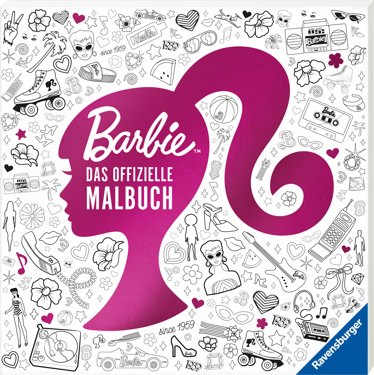 Ravensburger - Barbie: Das offizielle Malbuch