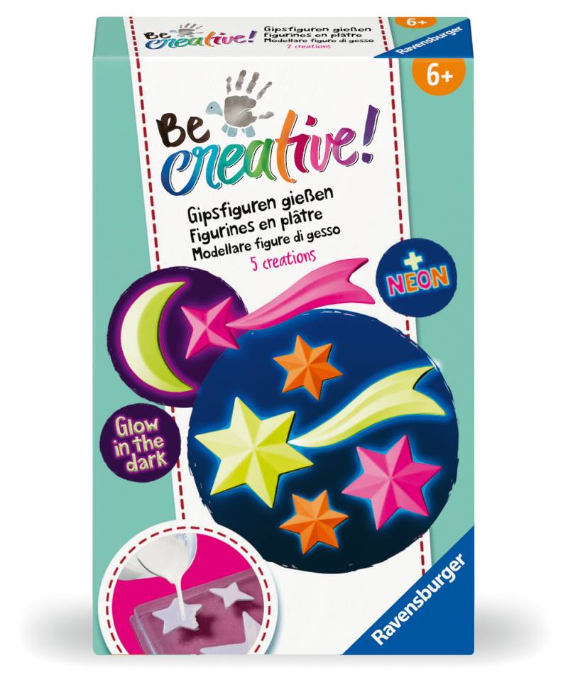 Ravensburger - BeCreative Mini - Leuchtsterne - Bastelset für Kinder ab 6 Jahren Ravensburger - BeCreative Mini - Leuchtsterne - Bastelset für Kinder ab 6 Jahren