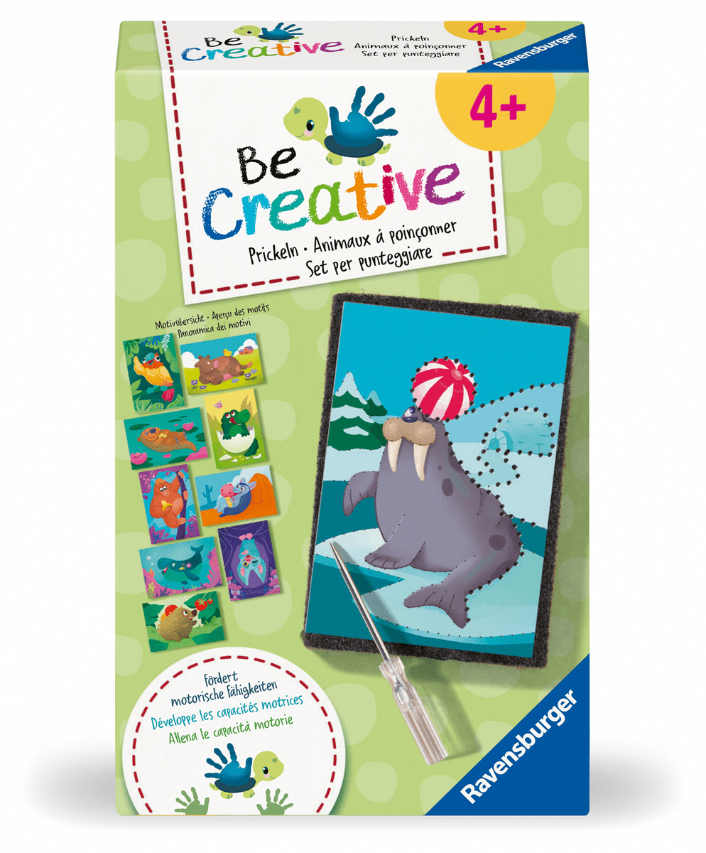 Ravensburger - BeCreative Mini - Prickeln - Bastelset für Kinder ab 4 Jahren Ravensburger - BeCreative Mini - Prickeln - Bastelset für Kinder ab 4 Jahren