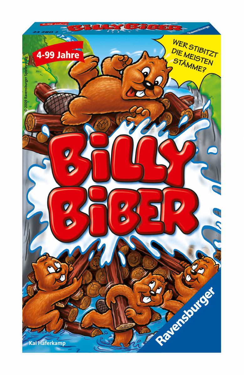 Ravensburger - Billy Biber - Reisespiel ab 4 Jahren Ravensburger - Billy Biber - Reisespiel ab 4 Jahren