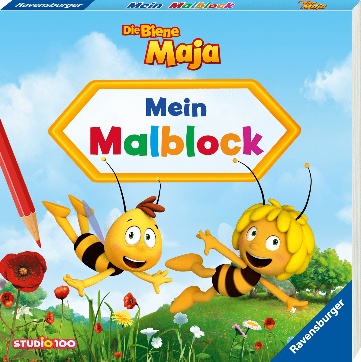 Ravensburger - Die Biene Maja: Mein Malblock