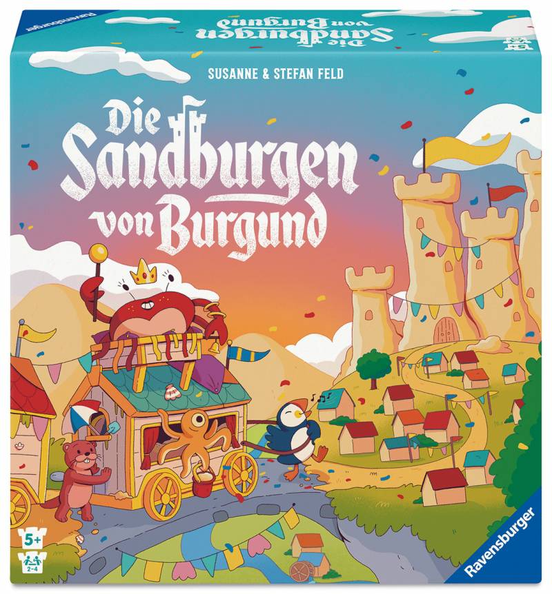 Ravensburger - Die Sandburgen von Burgund - Kinderspiel ab 5 Jahren Ravensburger - Die Sandburgen von Burgund - Kinderspiel ab 5 Jahren