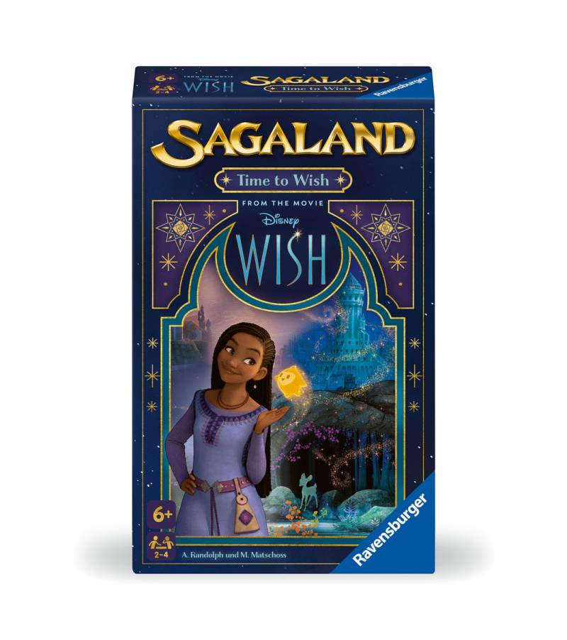 Ravensburger - Disney® Wish: Sagaland - Reisespiel ab 6 Jahren