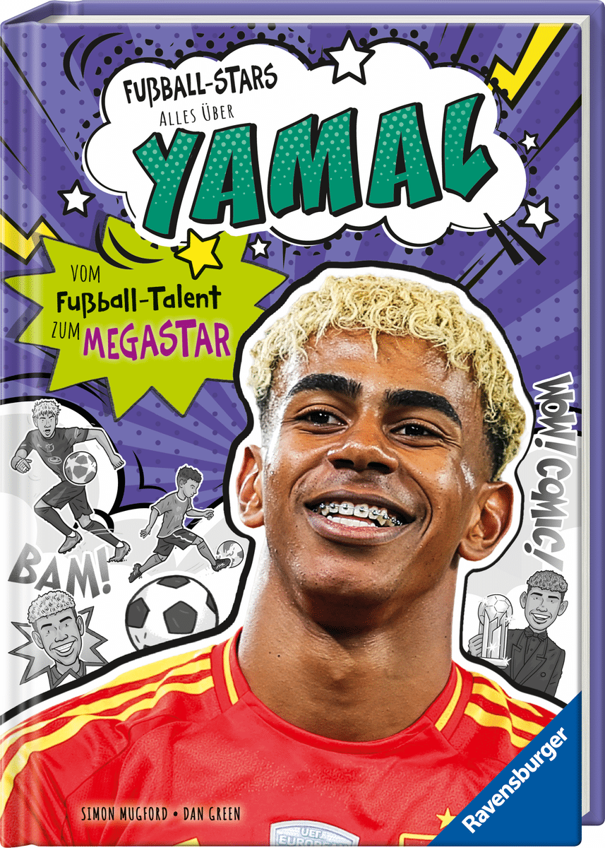 Ravensburger - Fußball-Stars - Alles über Yamal. Vom Fußball-Talent zum Meg