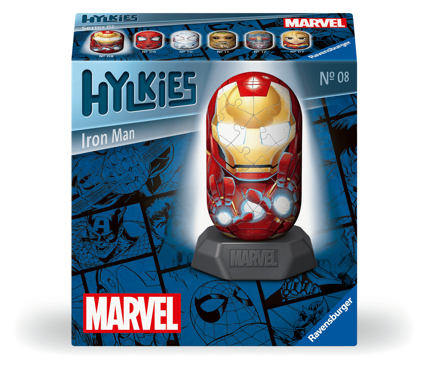 Ravensburger - Hylkies Puzzle / Sammelfiguren Marvel - Iron Man