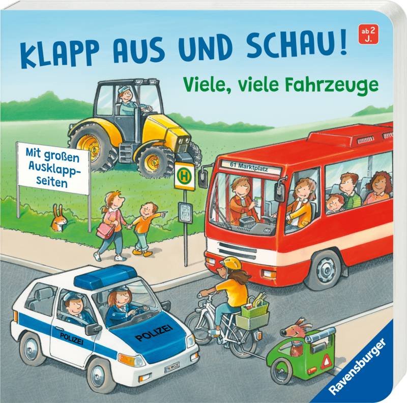 Ravensburger - Klapp aus und schau Fahrzeuge