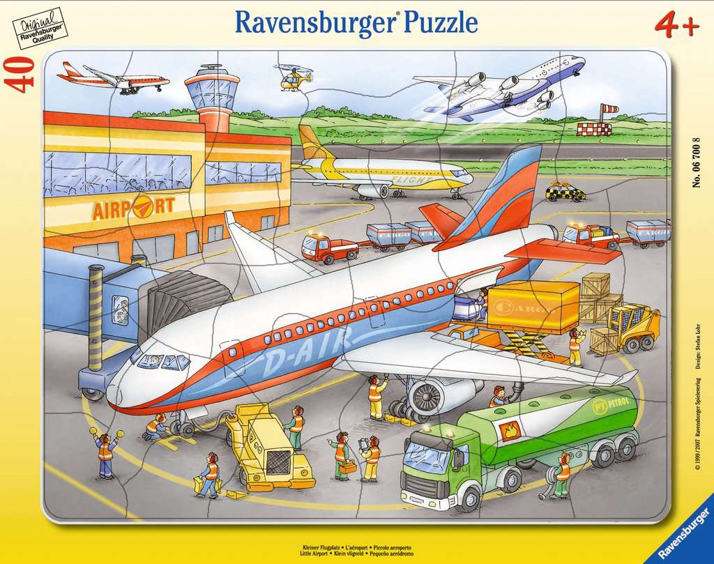 Ravensburger - Kleiner Flugplatz Rahmenpuzzle