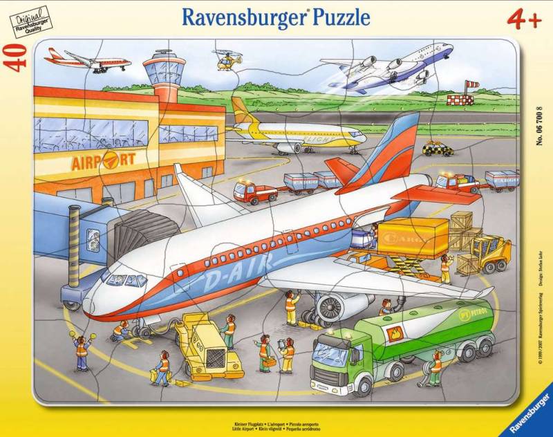 Ravensburger - Kleiner Flugplatz Rahmenpuzzle Ravensburger - Kleiner Flugplatz Rahmenpuzzle