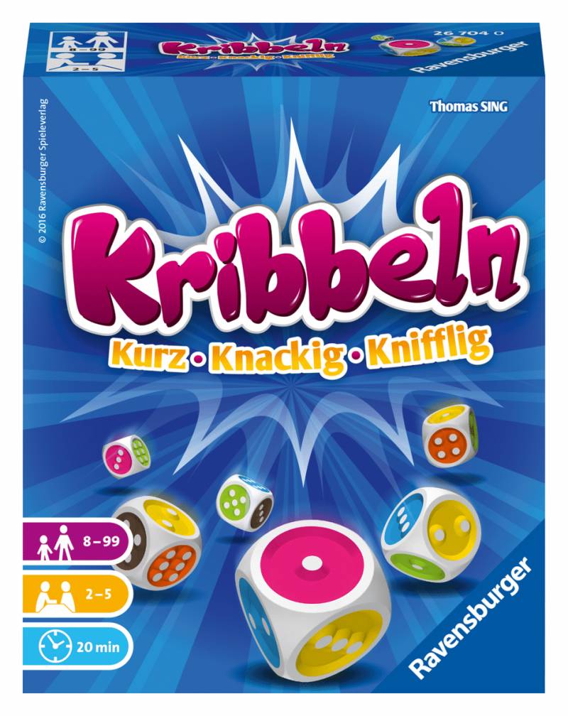 Ravensburger - Kribbeln - Würfelspiel ab 8 Jahren