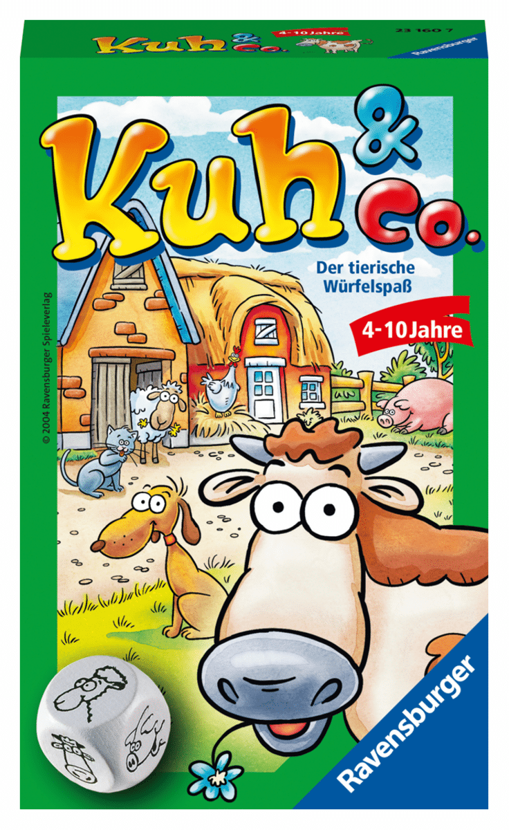 Ravensburger - Kuh & Co. - Reisespiel ab 4 Jahre