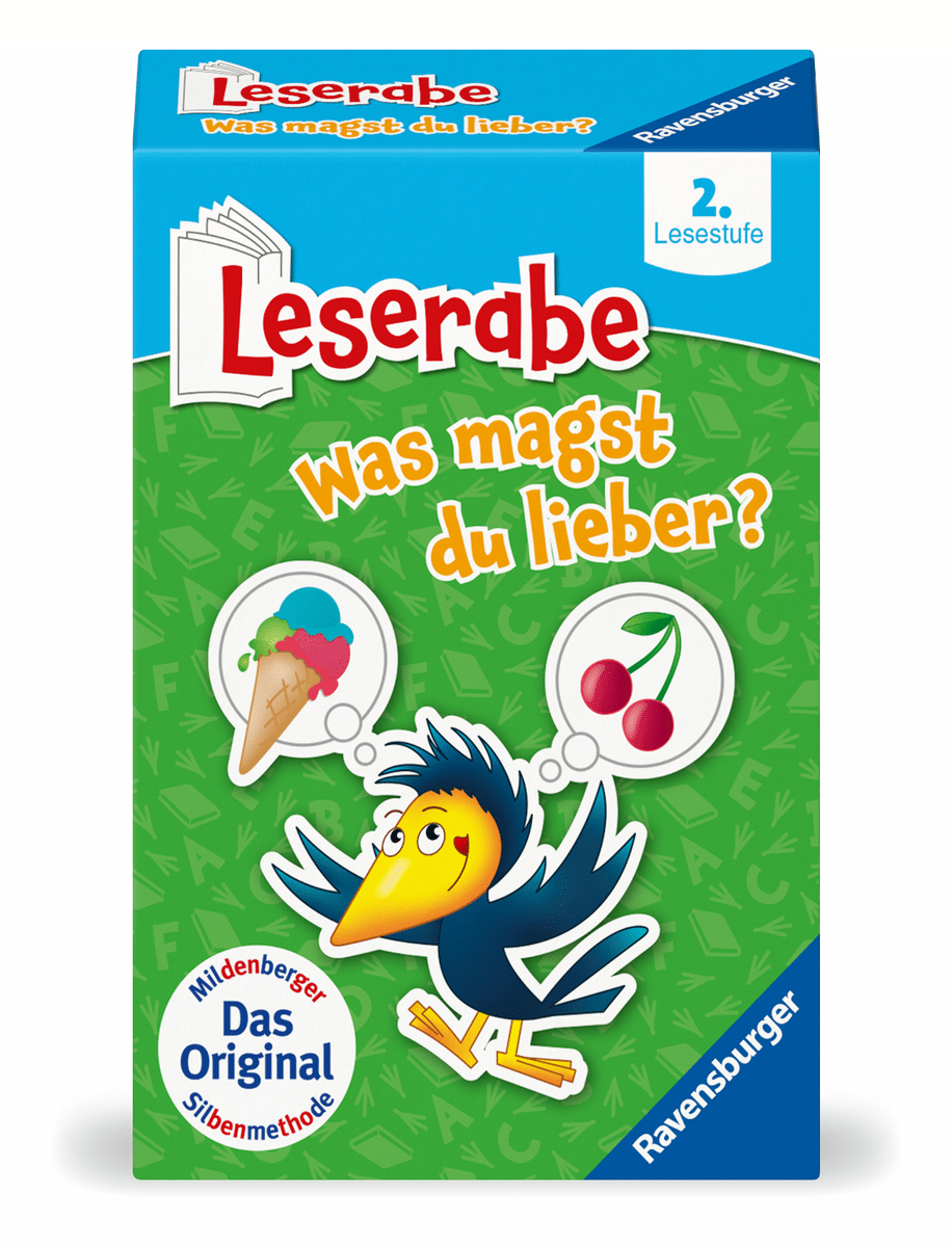 Ravensburger - Leserabe: Was magst du lieber? - Lernspiel ab 7 Jahren