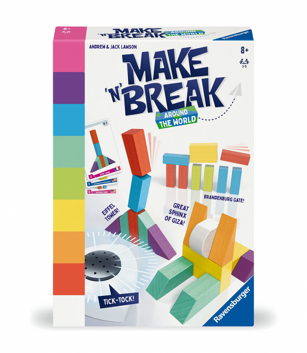 Ravensburger - Make n Break - Around the World Gesellschaftsspiele & Brettspiele
