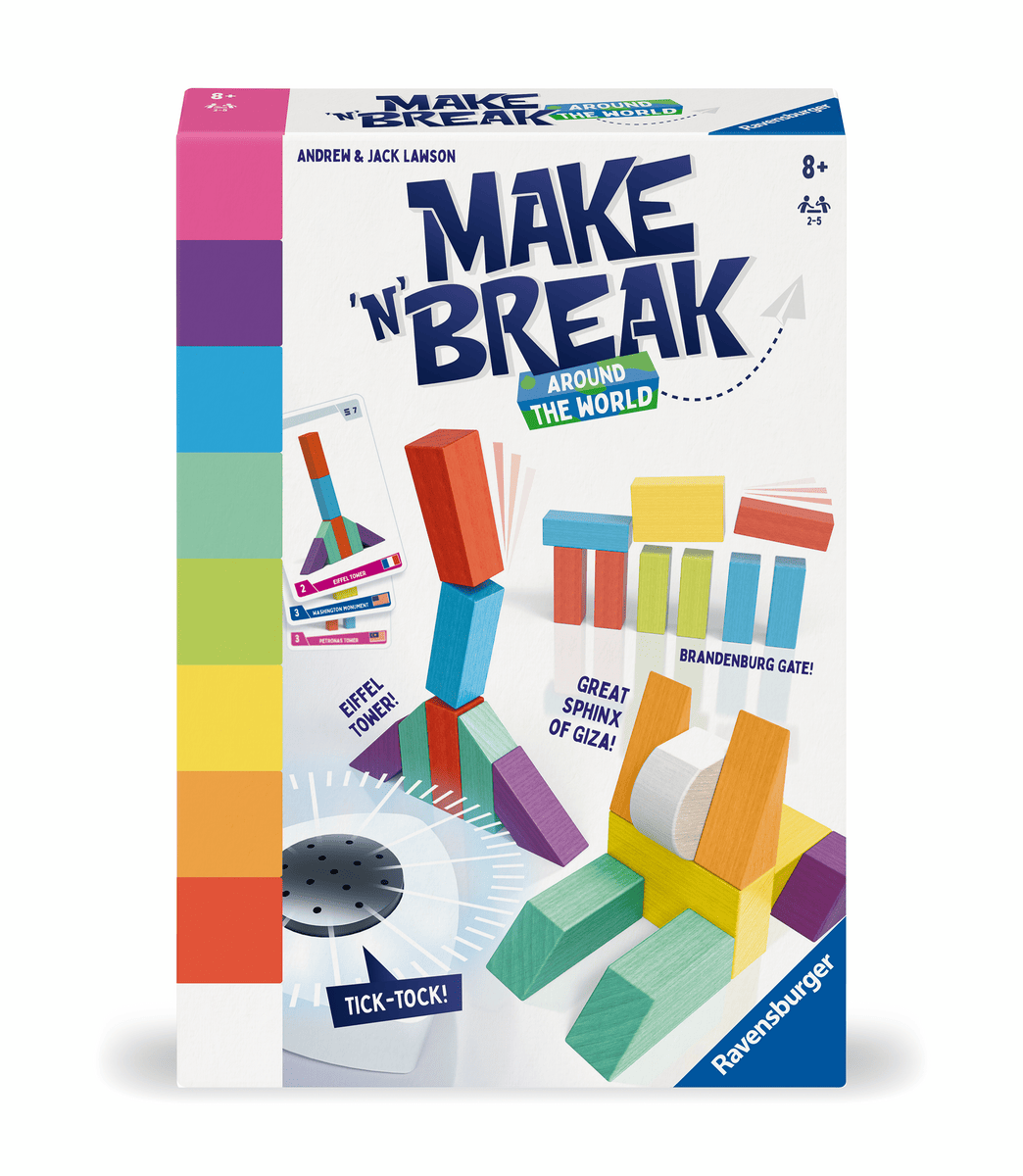 Ravensburger - Make n Break - Around the World Gesellschaftsspiele & Brettspiele