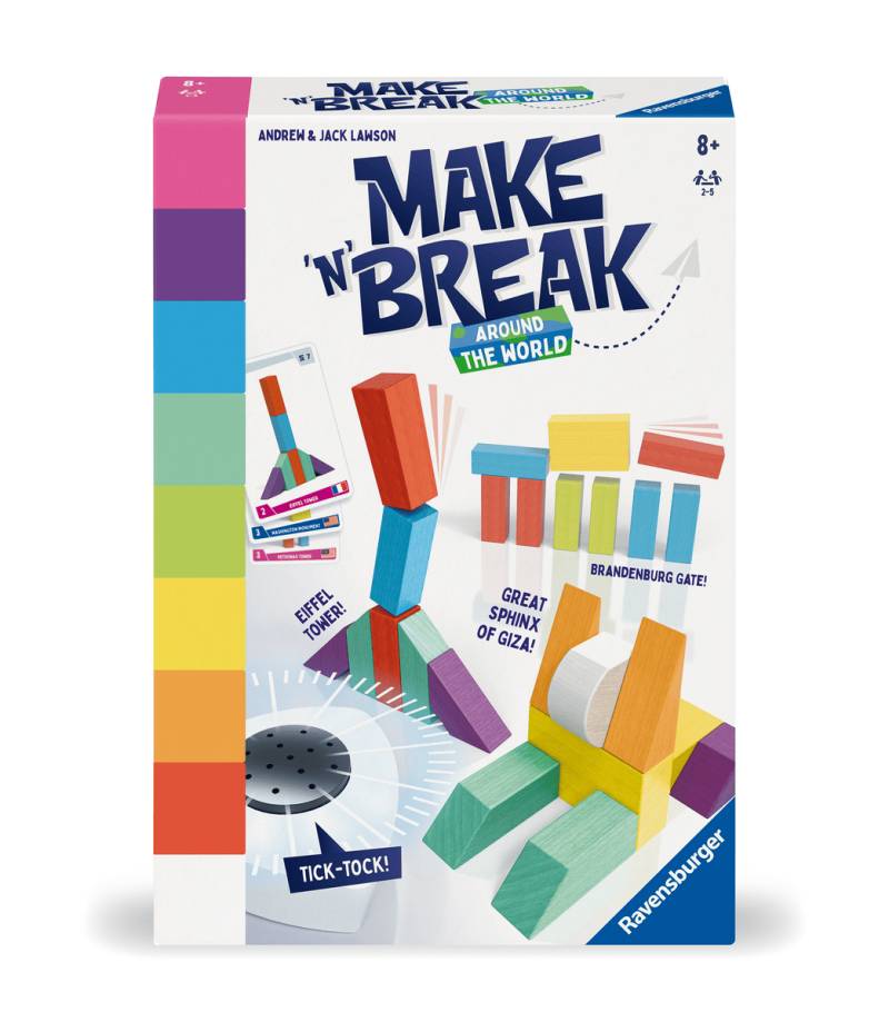 Ravensburger - Make n Break - Around the World Gesellschaftsspiele & Brettspiele Ravensburger - Make n Break - Around the World Gesellschaftsspiele & Brettspiele