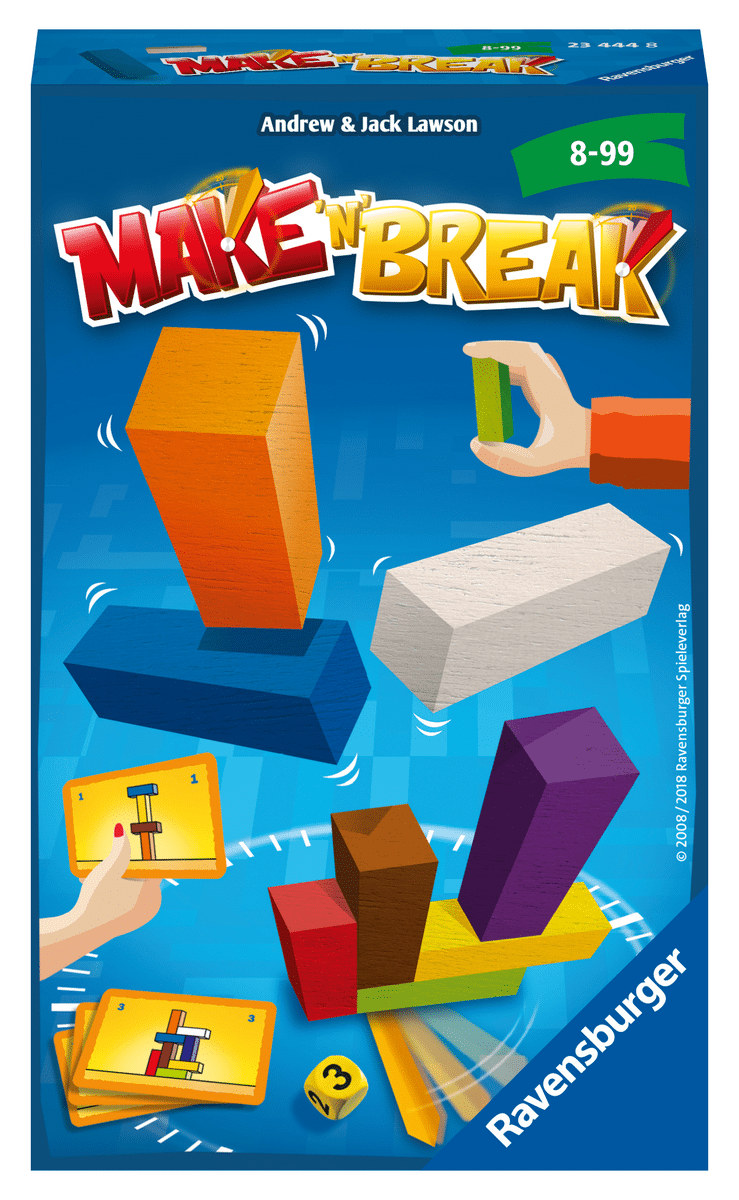 Ravensburger - Make ´n´ Break - Reisespiel ab 8 Jahren Ravensburger - Make ´n´ Break - Reisespiel ab 8 Jahren