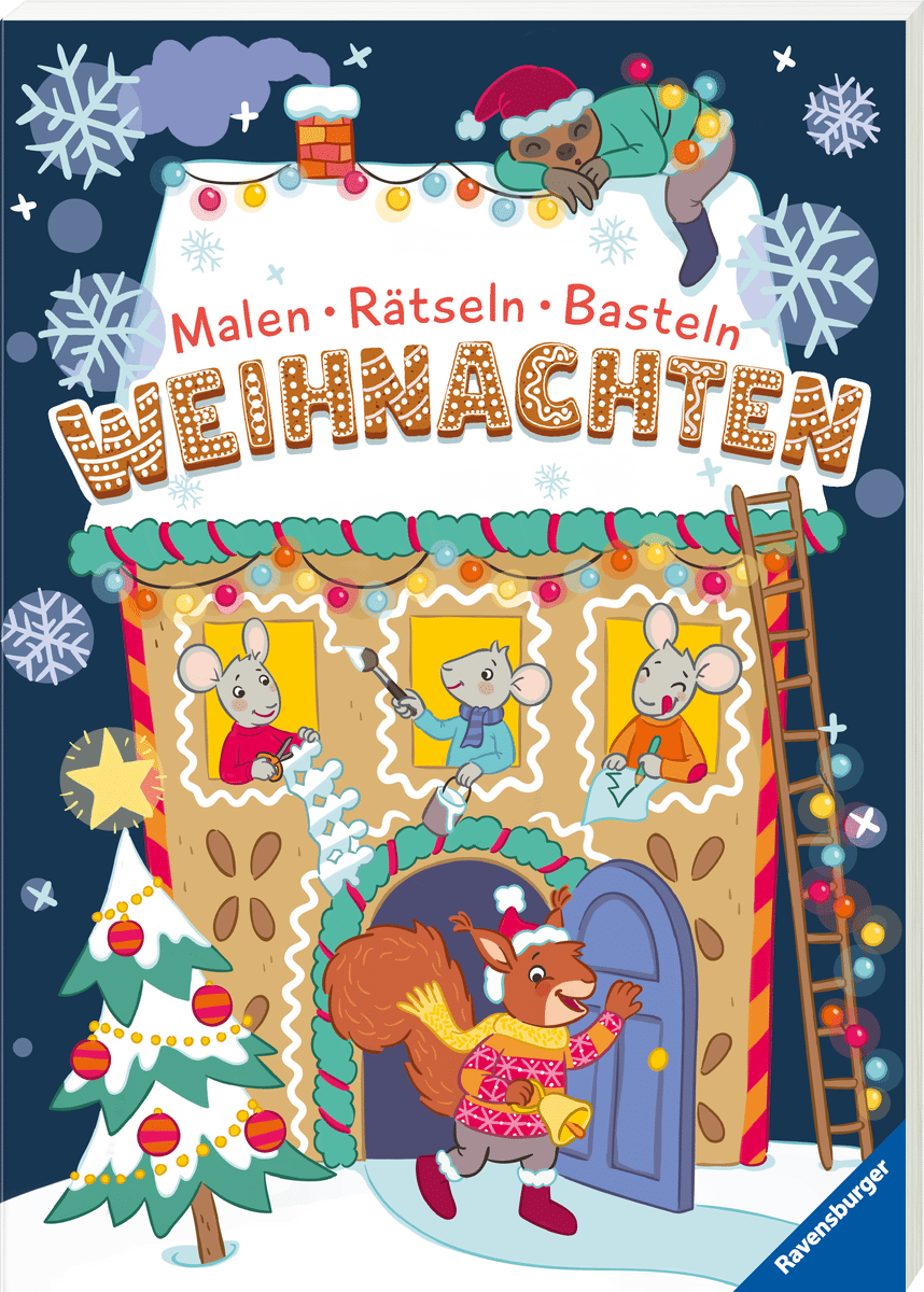 Ravensburger - Malen-Rätseln-Basteln Weihnachten Ravensburger - Malen-Rätseln-Basteln Weihnachten