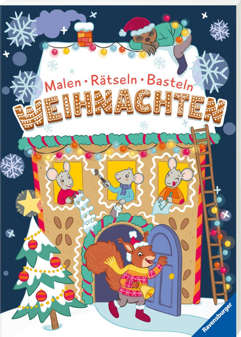 Ravensburger - Malen-Rätseln-Basteln Weihnachten