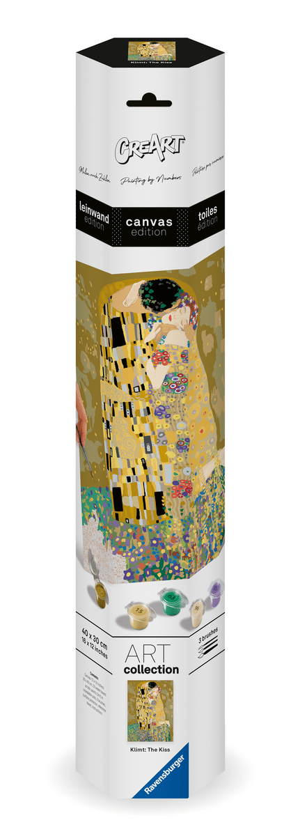 Ravensburger - Malset Canvas Klimt: The Kiss