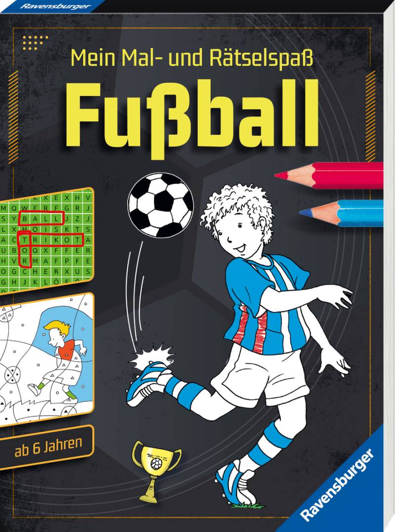Ravensburger - Ravensburger Mein Mal- und Rätselspaß: Fußball Ravensburger - Ravensburger Mein Mal- und Rätselspaß: Fußball