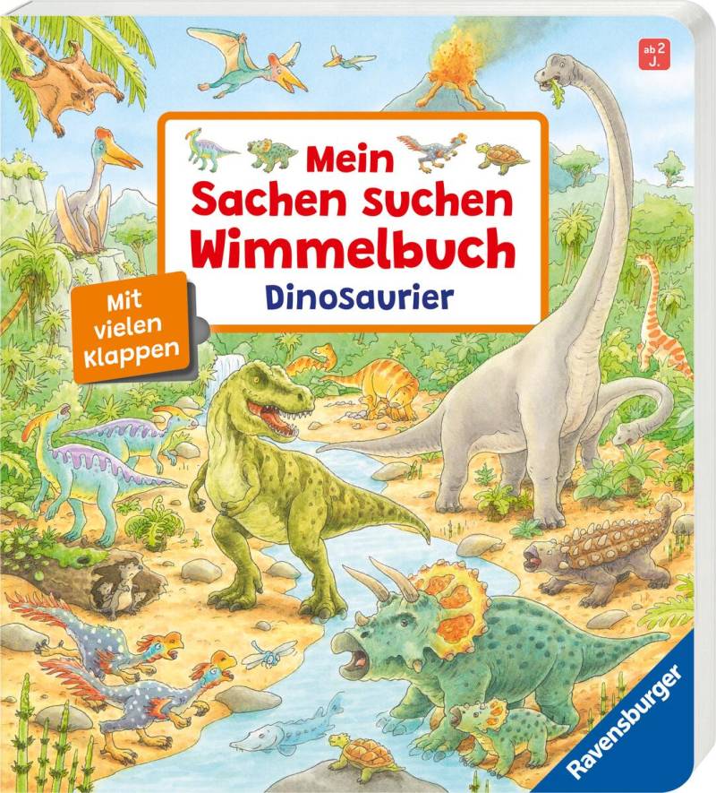 Ravensburger - Mein Sachen suchen Wimmelbuch - Dinosaurier
