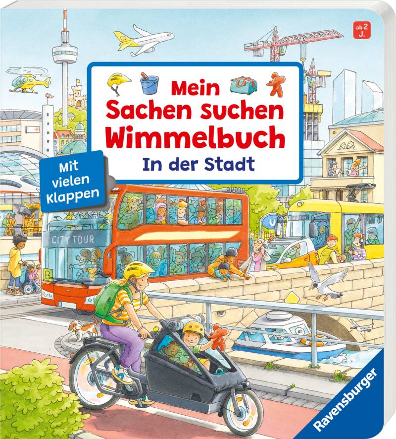 Ravensburger - Mein Sachen suchen Wimmelbuch - In der Stadt Ravensburger - Mein Sachen suchen Wimmelbuch - In der Stadt