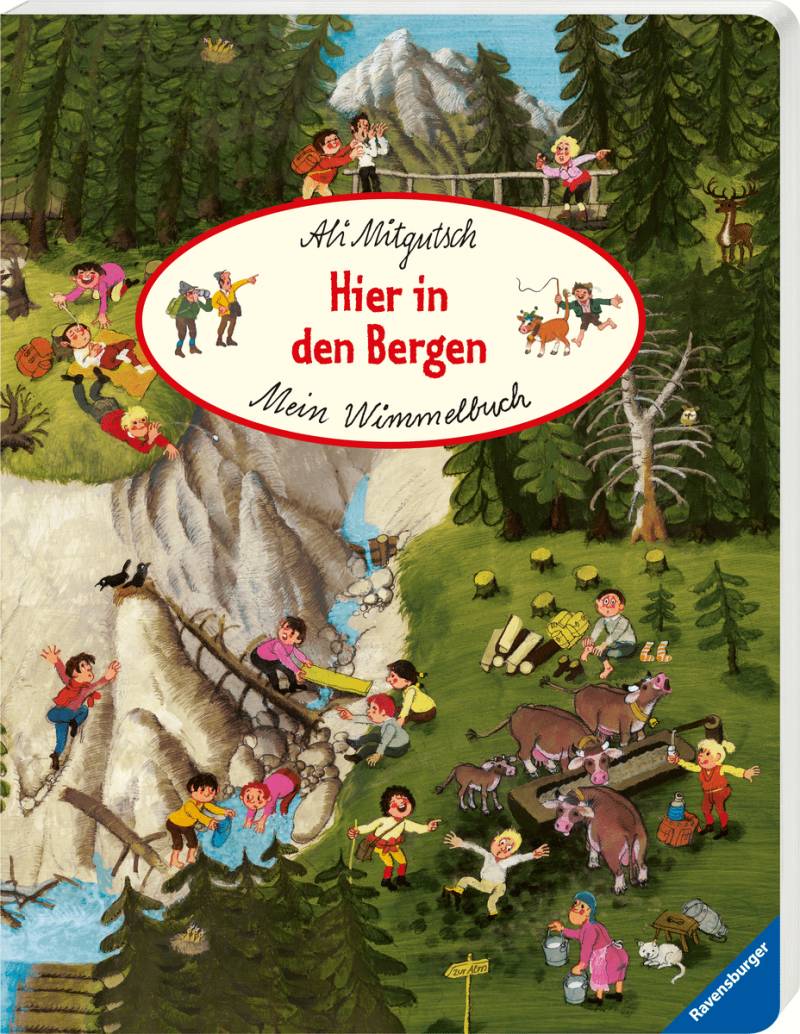 Ravensburger - Mein Wimmelbuch: Hier in den Bergen Ravensburger - Mein Wimmelbuch: Hier in den Bergen