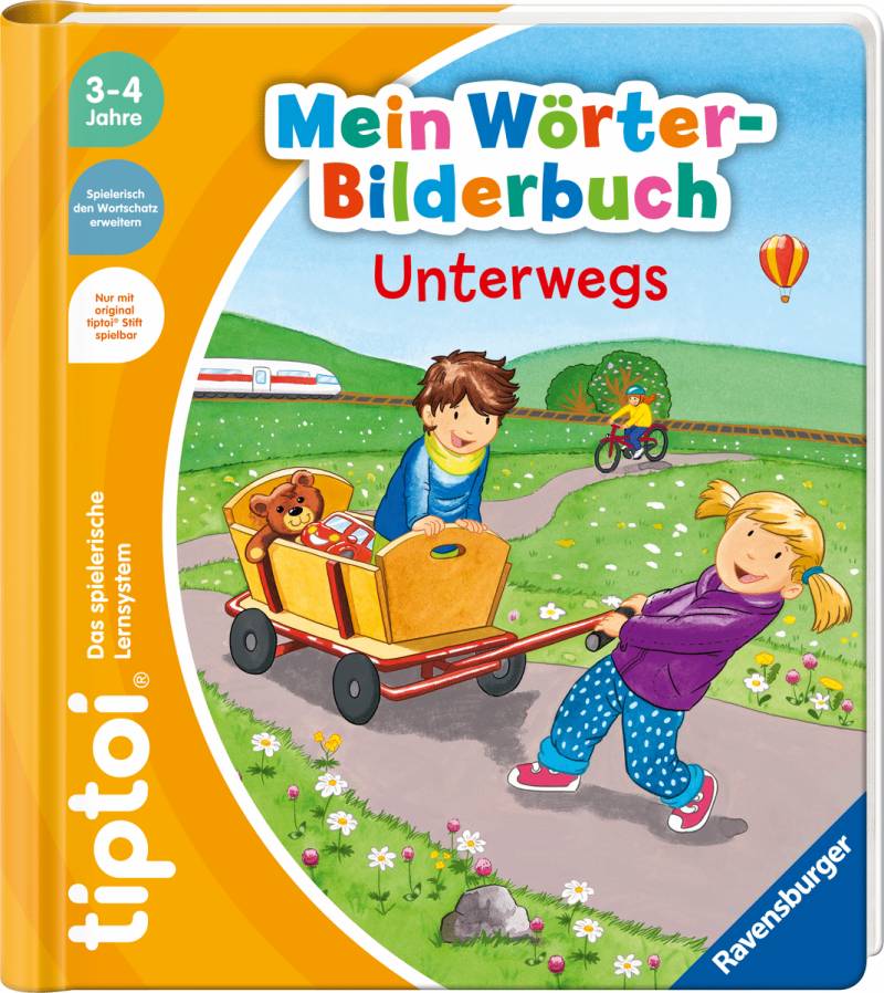 Ravensburger - Mein Wörter-Bilderbuch Unterwegs tiptoi