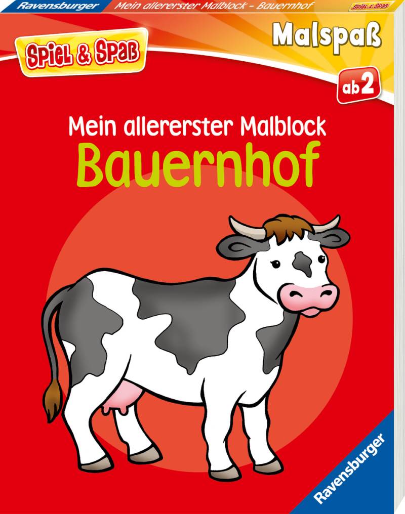 Ravensburger - Mein allererster Malblock Bau Ravensburger - Mein allererster Malblock Bau
