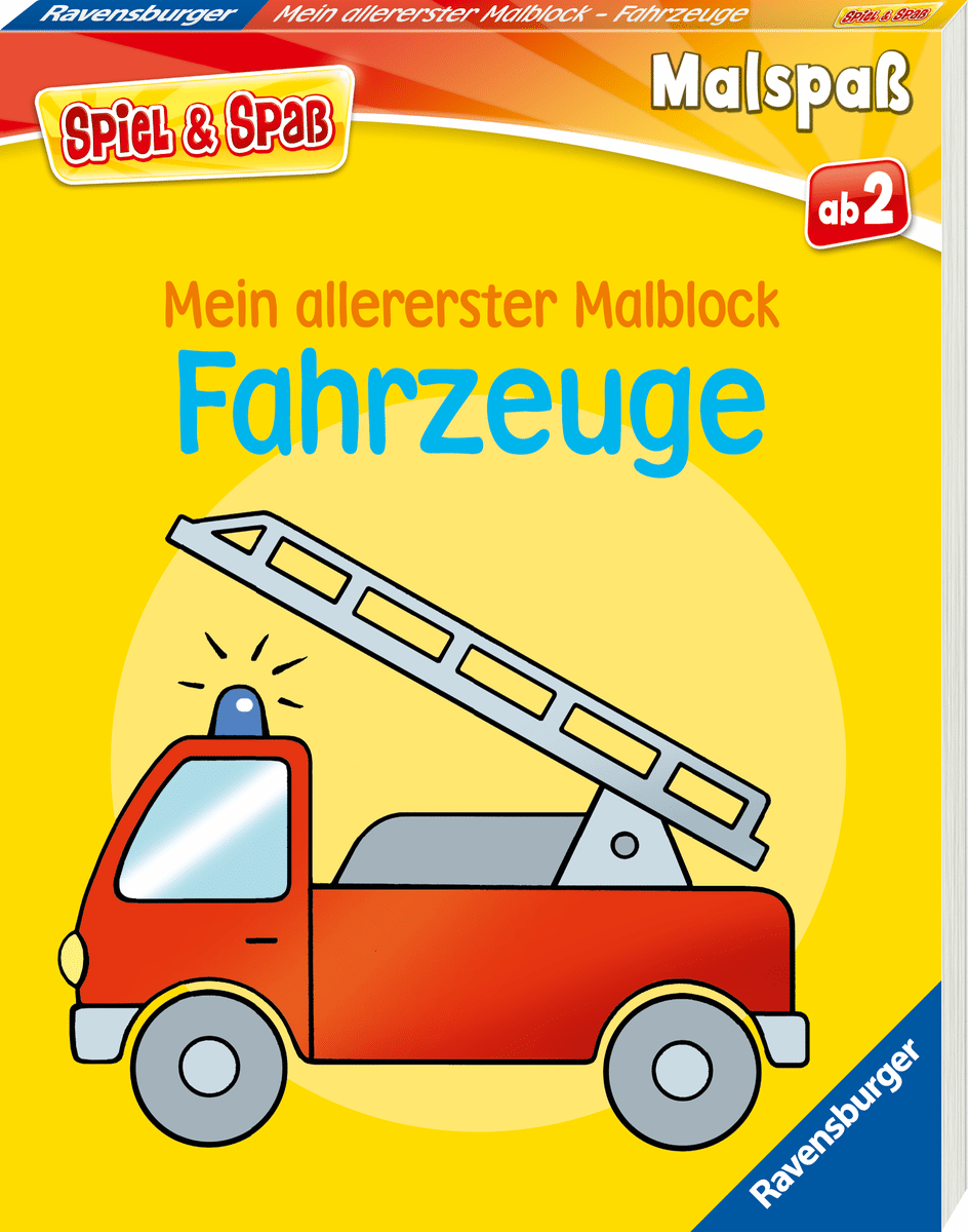 Ravensburger - Mein allererster Malblock Fah