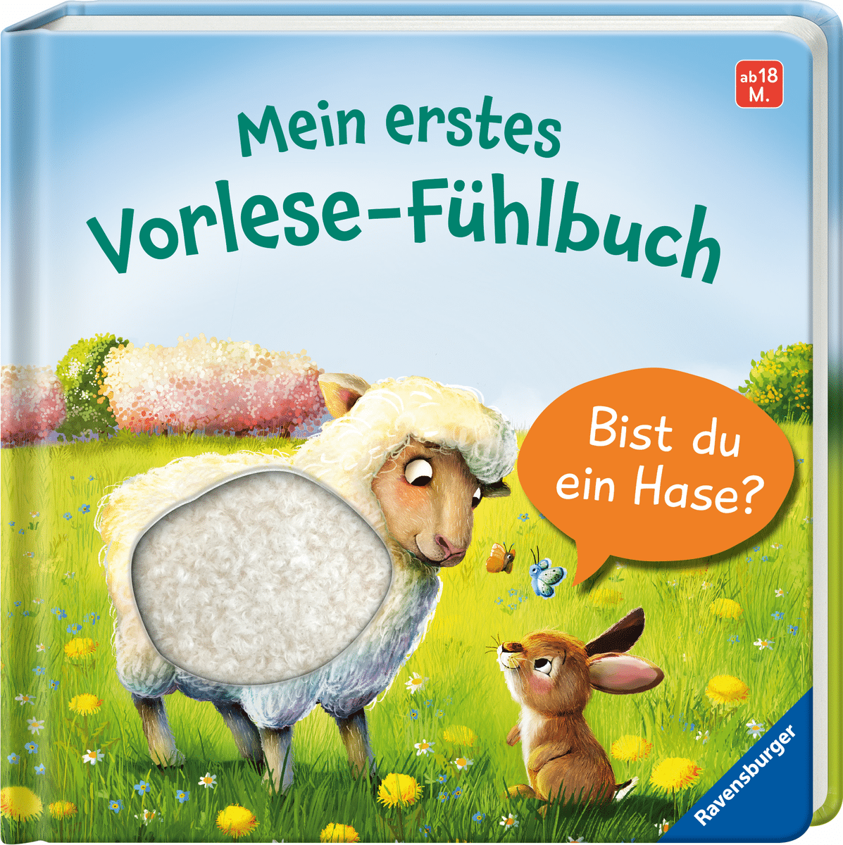 Ravensburger - Mein erstes Vorlese-Fühlbuch Bist Du ein Hase Ravensburger - Mein erstes Vorlese-Fühlbuch Bist Du ein Hase
