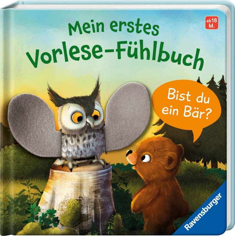 Ravensburger - Mein erstes Vorlese-Fühlbuch - Bist du ein Bär?