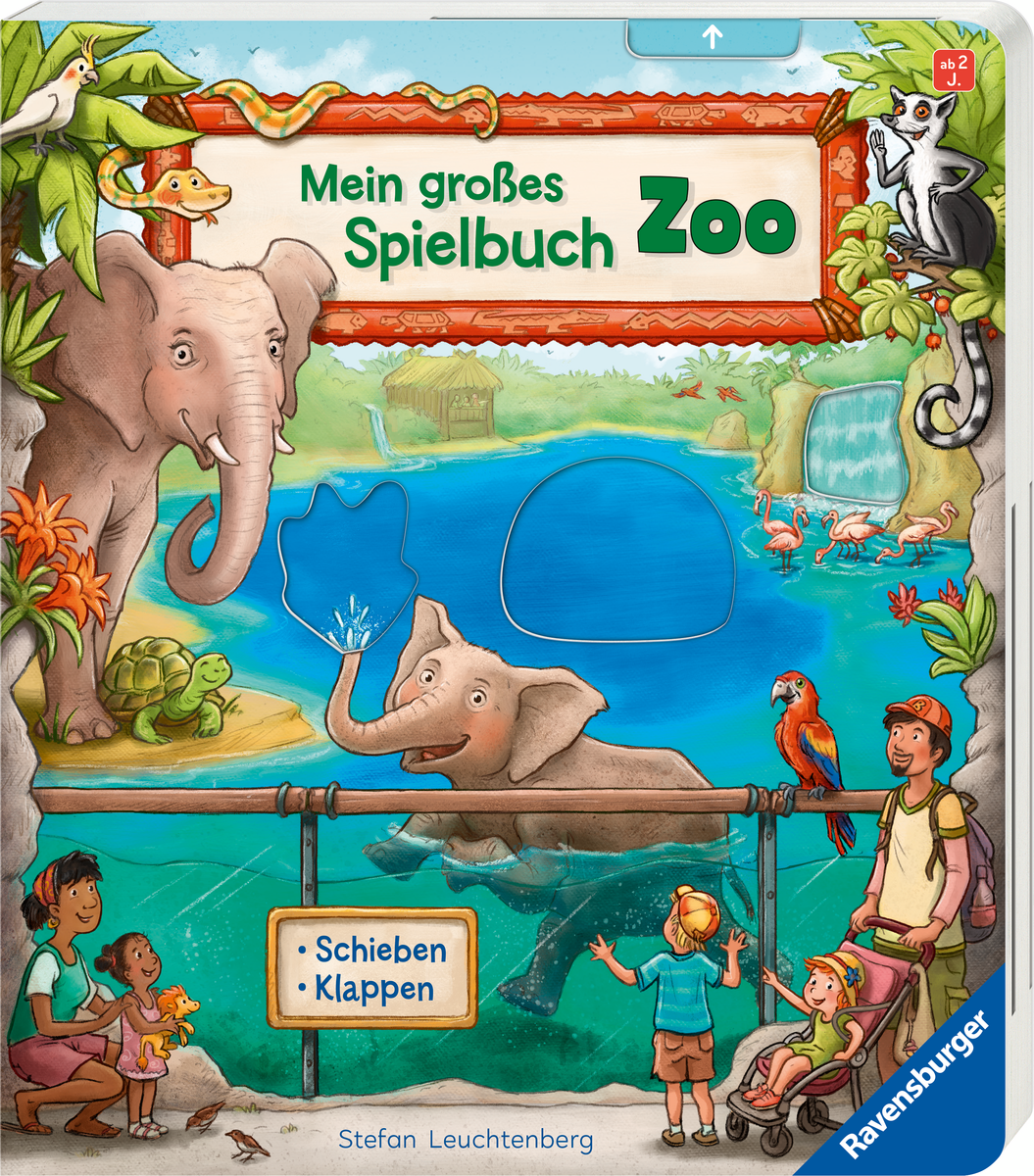 Ravensburger - Mein großes Spielbuch Zoo