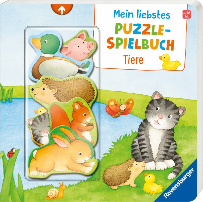 Ravensburger - Mein liebstes Puzzle Spielbuch Tiere