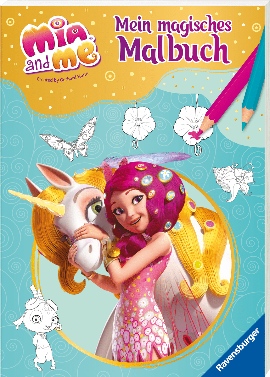 Ravensburger - Mia and me - Mein magisches Malbuch
