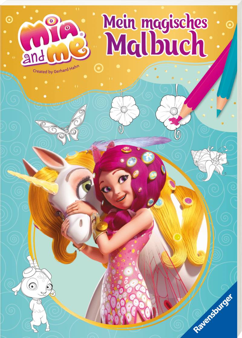 Ravensburger - Mia and me - Mein magisches Malbuch