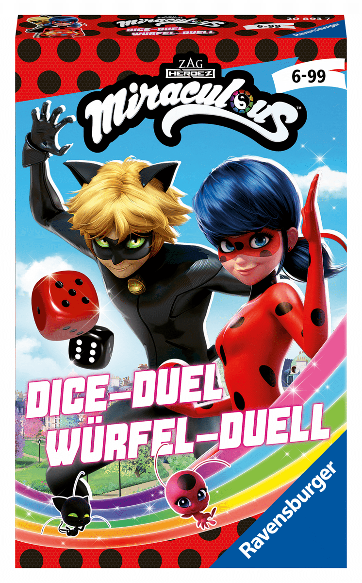 Ravensburger - Miraculous Dice-Duel D/F/